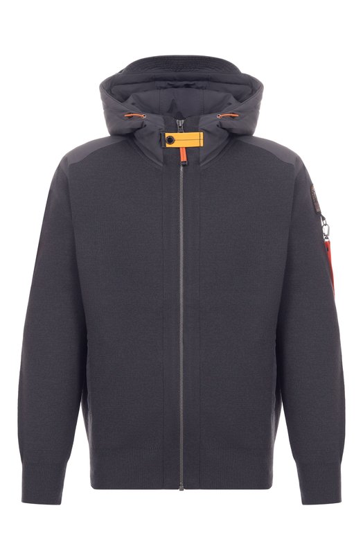 Шерстяной кардиган Parajumpers 25WMPMKNRK06 Серый 25WMPMKNRK06
