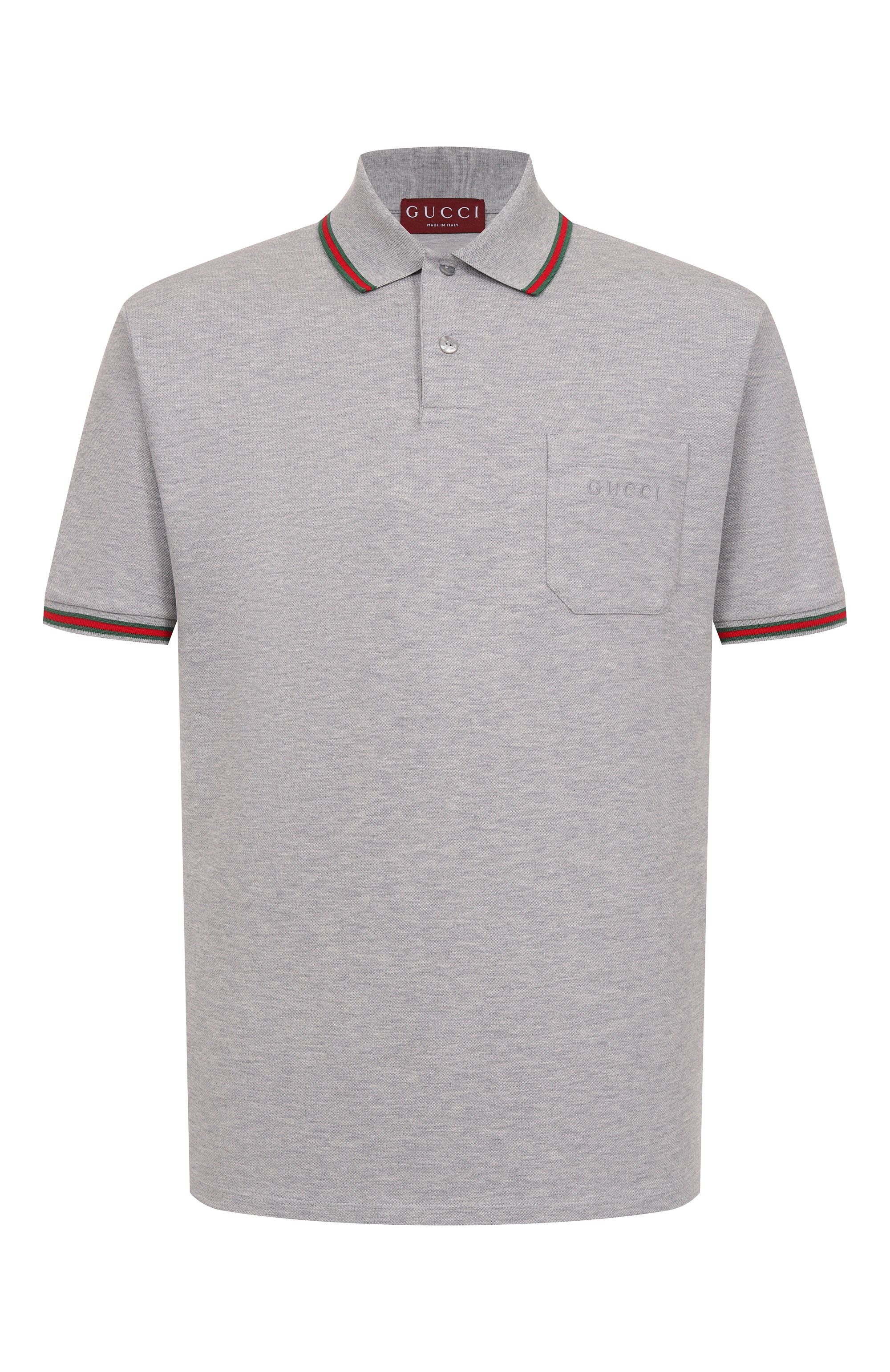 Хлопковое поло GUCCI, арт. 795174/XJHEE, фото 1