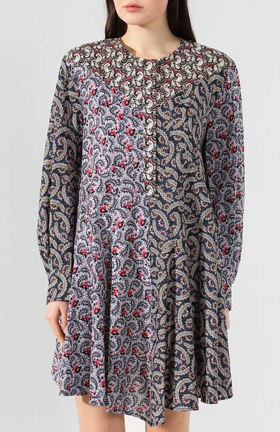 Хлопковое платье ISABEL MARANT ETOILE, арт. R01268-19P026E/LISSANDE, фото 3