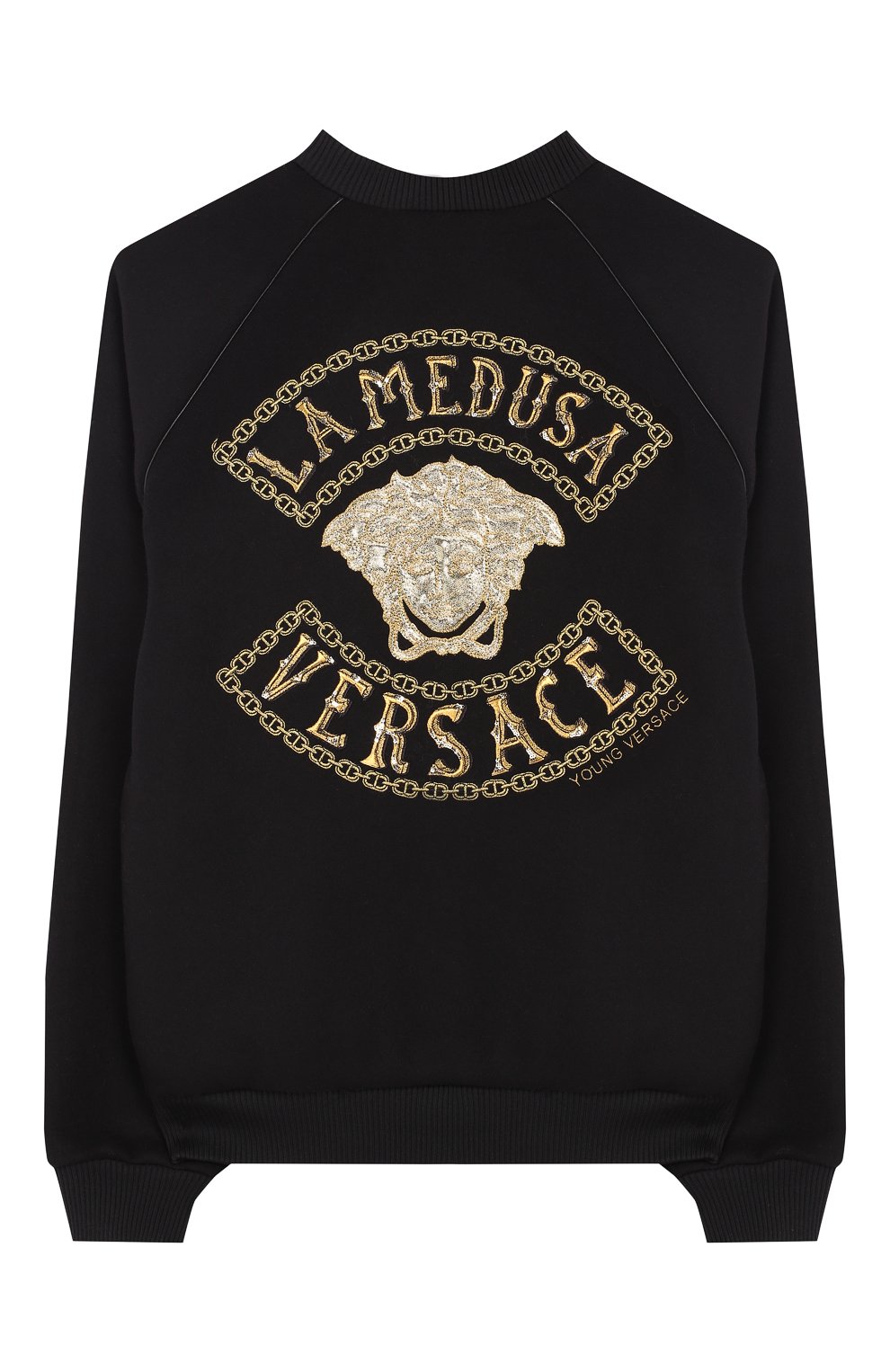 Шерстяной бомбер на молнии с вышивкой VERSACE, арт. YVMGB158/YML204/M-L, фото 2