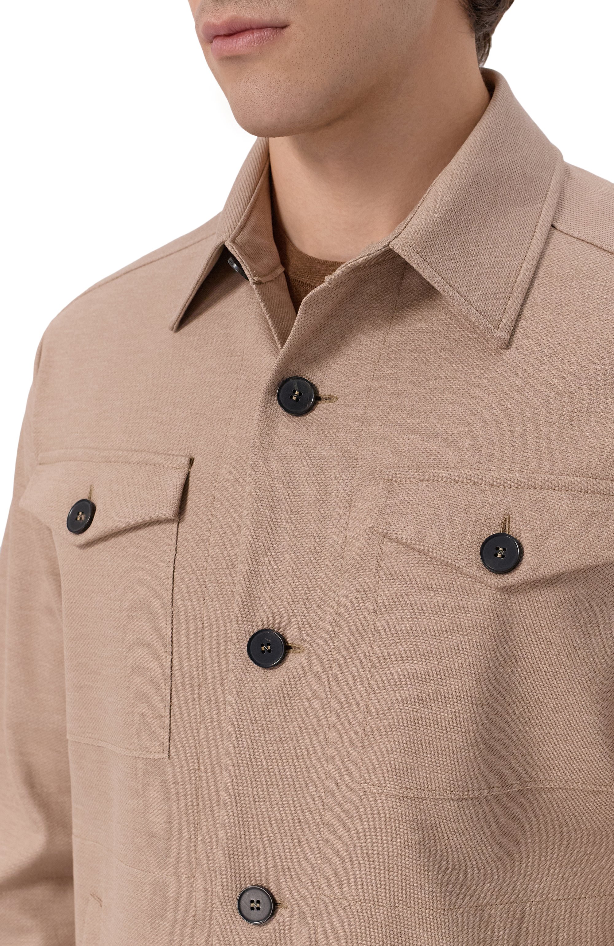 Хлопковая куртка-рубашка HARRIS WHARF LONDON, арт. CH9320PPQ/PPQ, фото 5