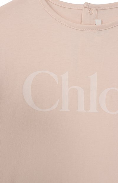 Хлопковая футболка CHLOÉ, арт. C20910, фото 3