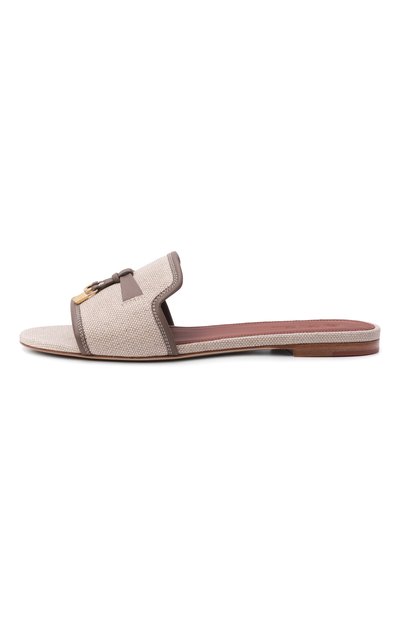 Текстильные шлепанцы summer charms LORO PIANA, арт. FAQ6328, фото 4