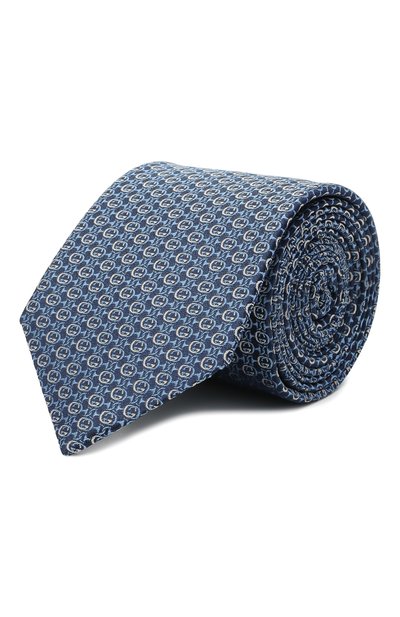 Мужской шелковый галстук GUCCI, арт. 643994/4E002