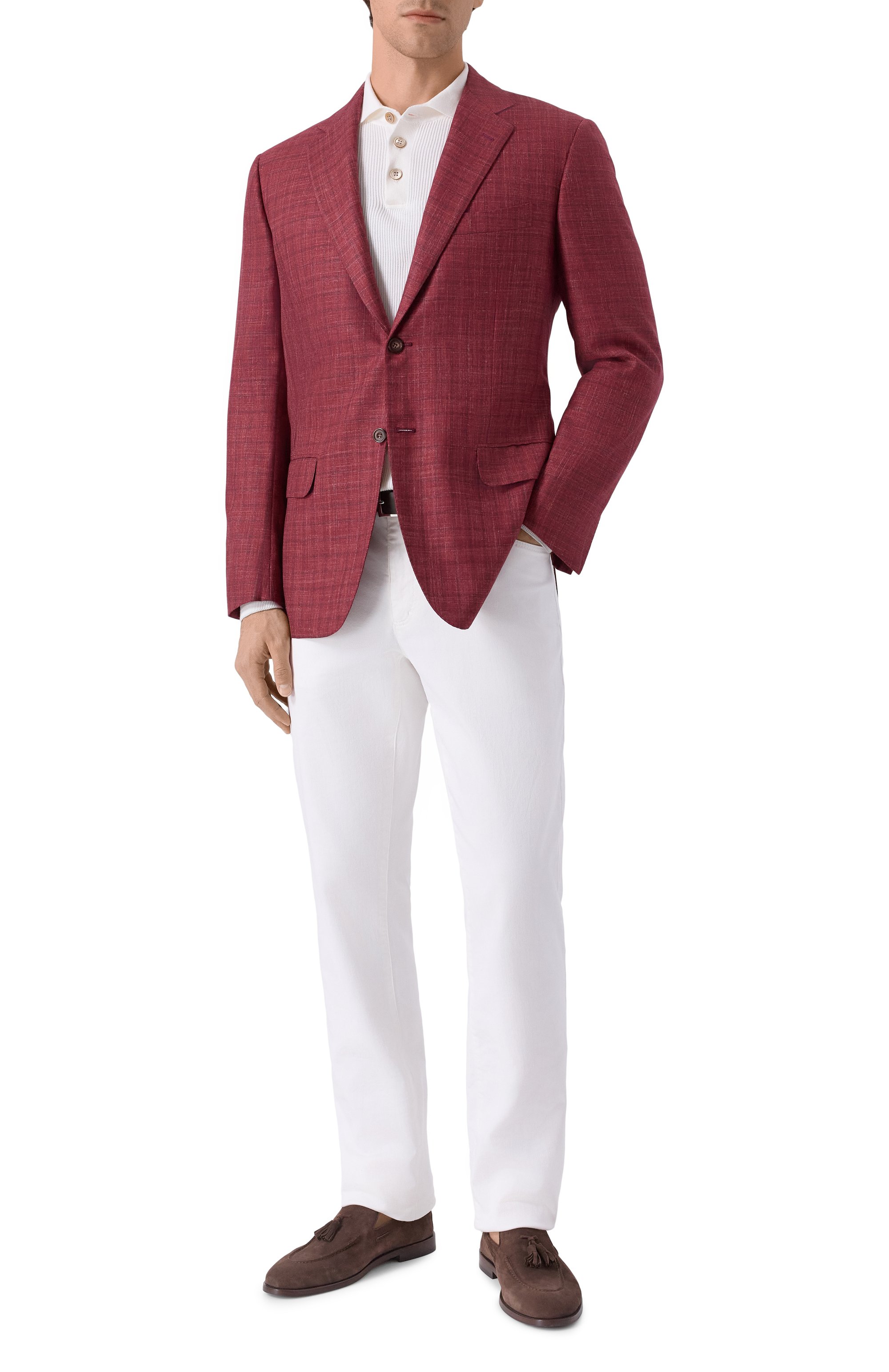 Пиджак из кашемира и шелка KITON, арт. UG81K06R08, фото 3