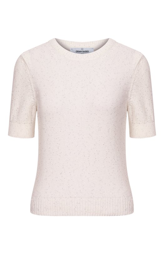 Хлопковый пуловер Gran Sasso 13231/32430 Белый 13231/32430