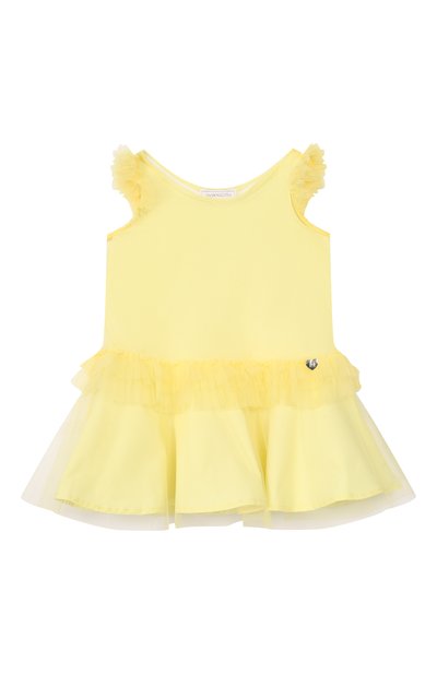 Хлопковое платье MONNALISA, арт. 17G907