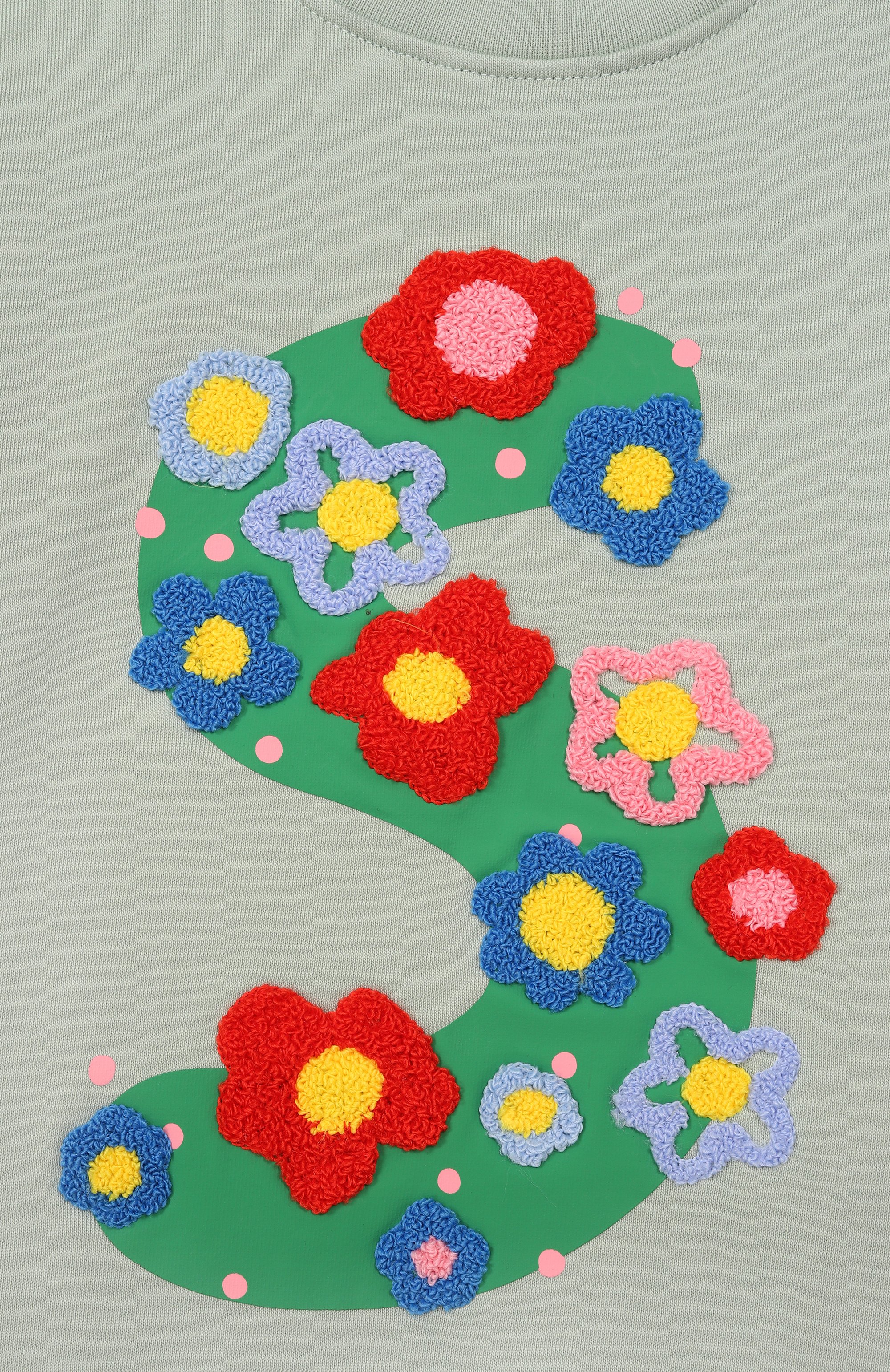 Хлопковый свитшот STELLA MCCARTNEY, арт. TY4A80, фото 3