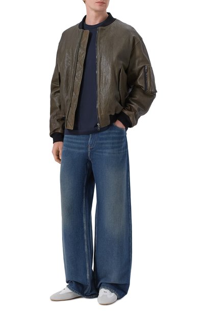 Джинсы over DOLCE & GABBANA синего цвета по цене 111500 руб., арт. GP18LD/G80V1, фото 2 Джинсы over DOLCE & GABBANA, арт. GP18LD/G80V1, фото 2