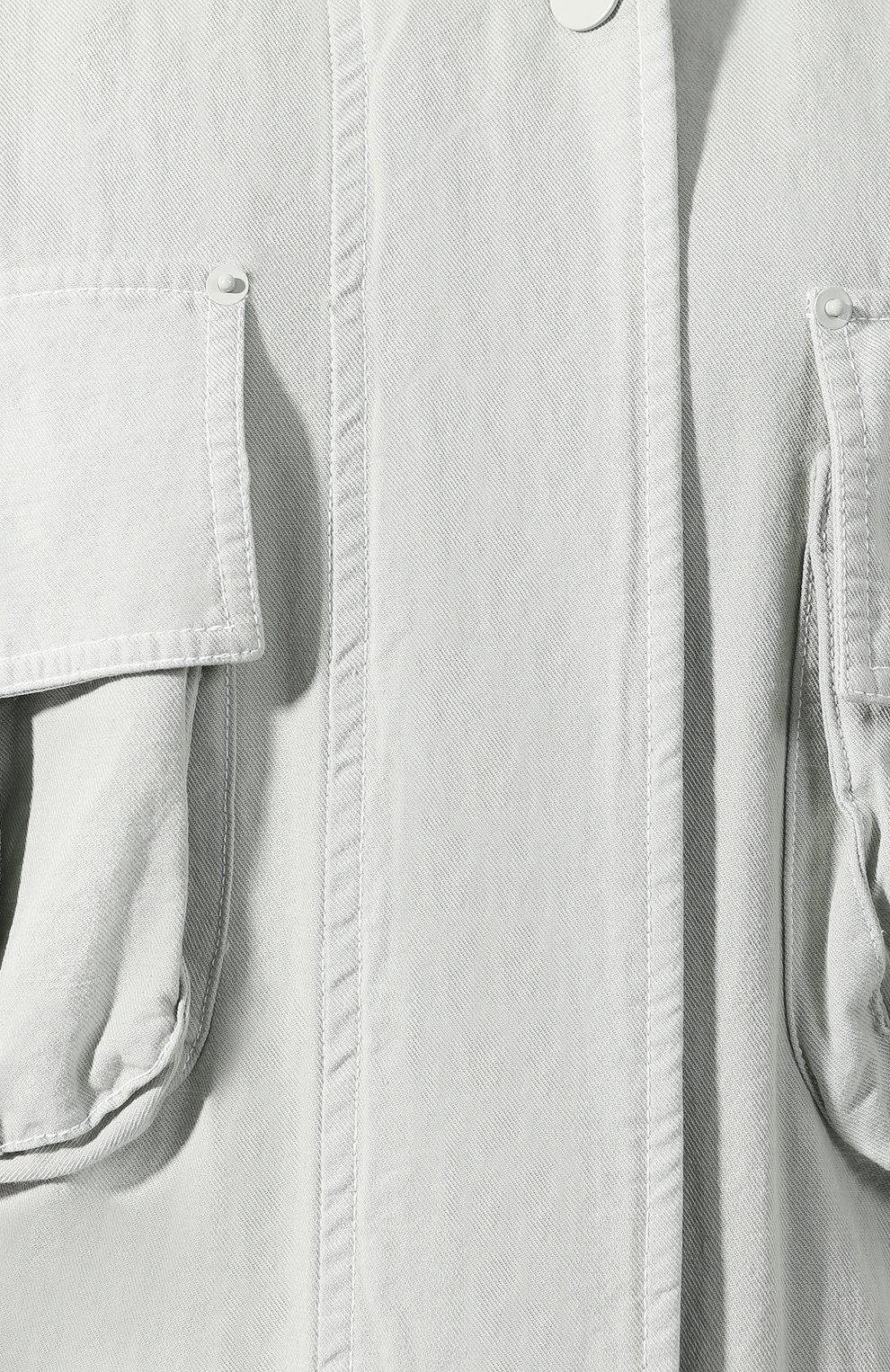 Хлопковый плащ LOW CLASSIC светло-зеленого цвета по цене 45900 руб., арт. L0W20SS_JK13M, фото 5 Хлопковый плащ LOW CLASSIC, арт. L0W20SS_JK13M, фото 5