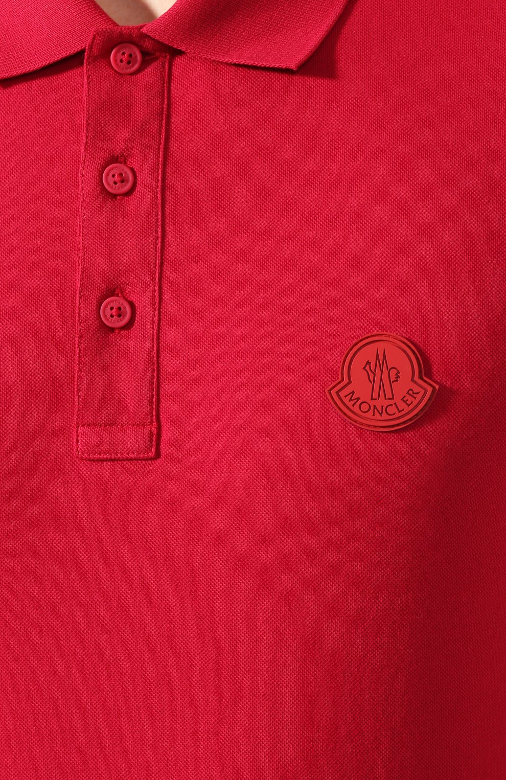Хлопковое поло MONCLER, арт. F1-091-8A710-00-83921, фото 5