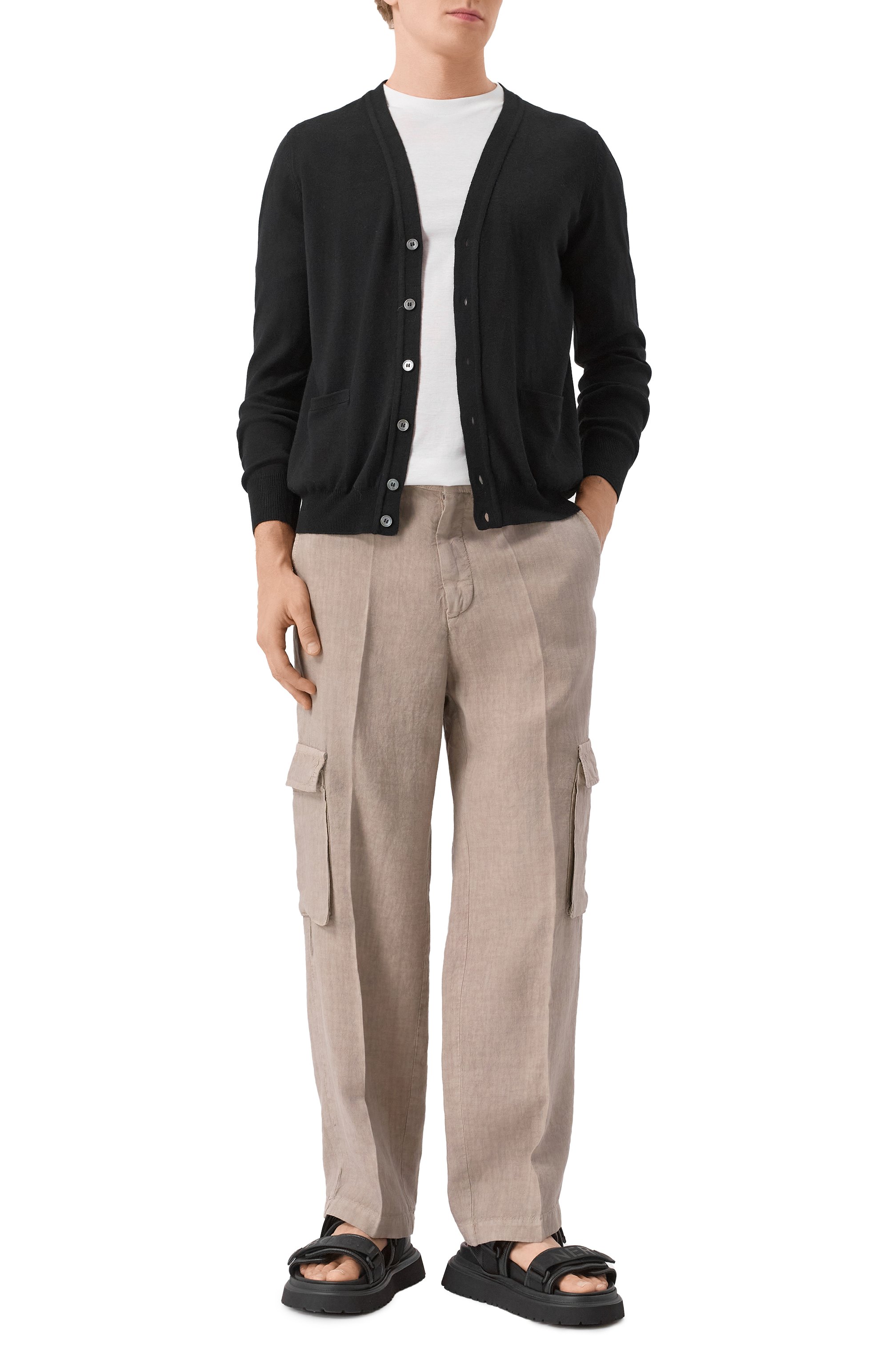 Льняные брюки-карго INLINUM, арт. CARG011, фото 2