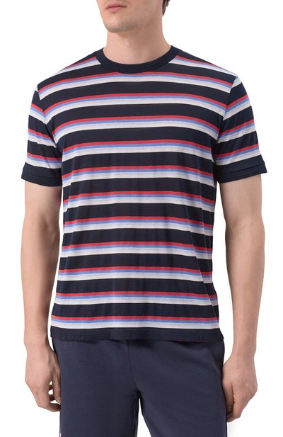 Футболка из хлопка и шелка PAUL&SHARK, арт. 25411058, фото 3