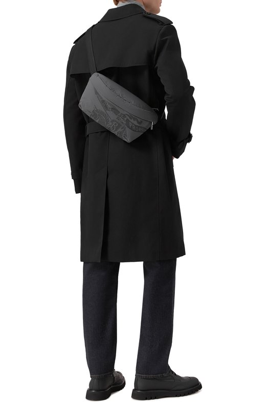 Поясная сумка Windbreaker Burberry 8106662 Серый  8106662 Фото 7