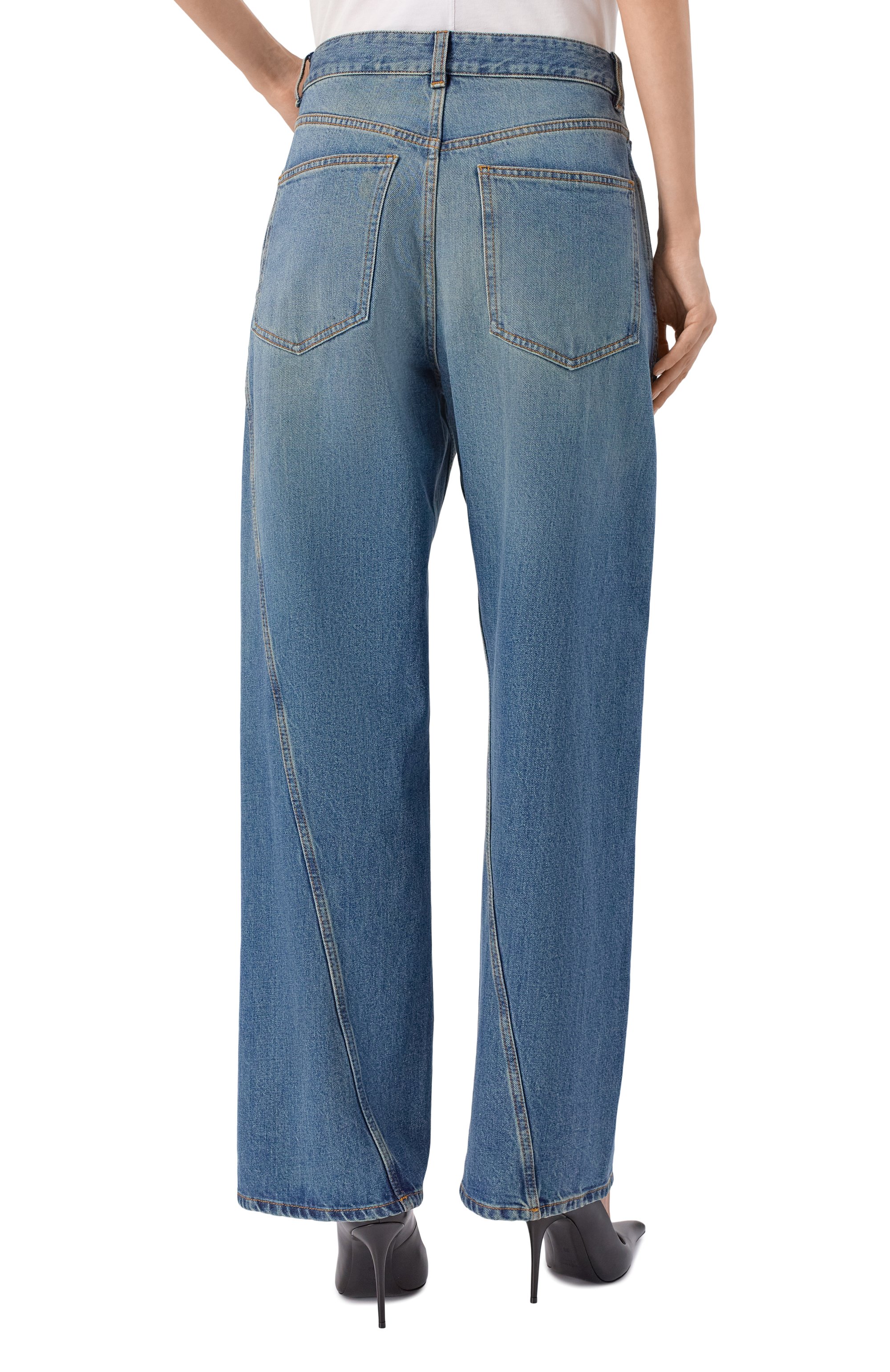 Джинсы ALAIA, арт. AA9P1181D006B, фото 4