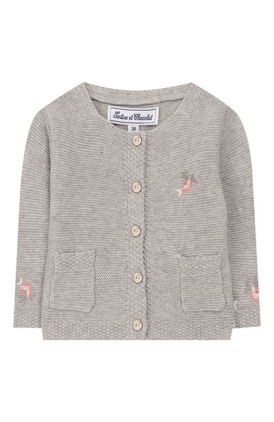 Хлопковый кардиган TARTINE ET CHOCOLAT, арт. TQ18021/1M-1A, фото 1