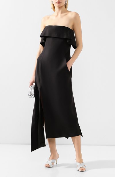 Платье из смеси шерсти и шелка LANVIN, арт. RW-DR384U-4496-E20, фото 2
