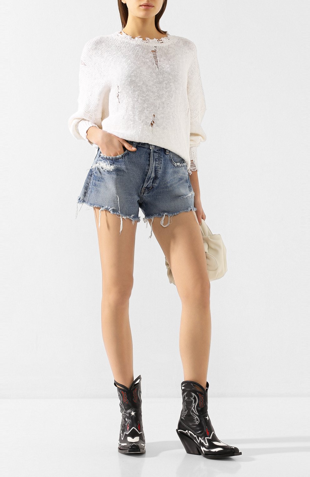 Джинсовые шорты MOUSSY, арт. 025DSC11-2290, фото 2