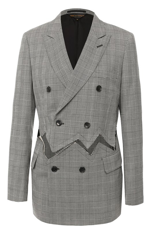 

Шерстяной жакет Comme des Garcons, Чёрно-белый