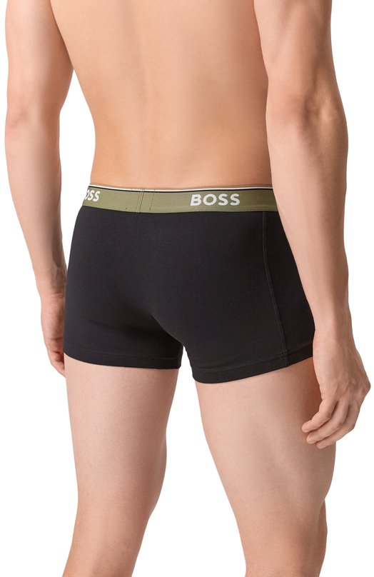 Комплект из трех боксеров BOSS 50531684 Хаки  50531684 Фото 5