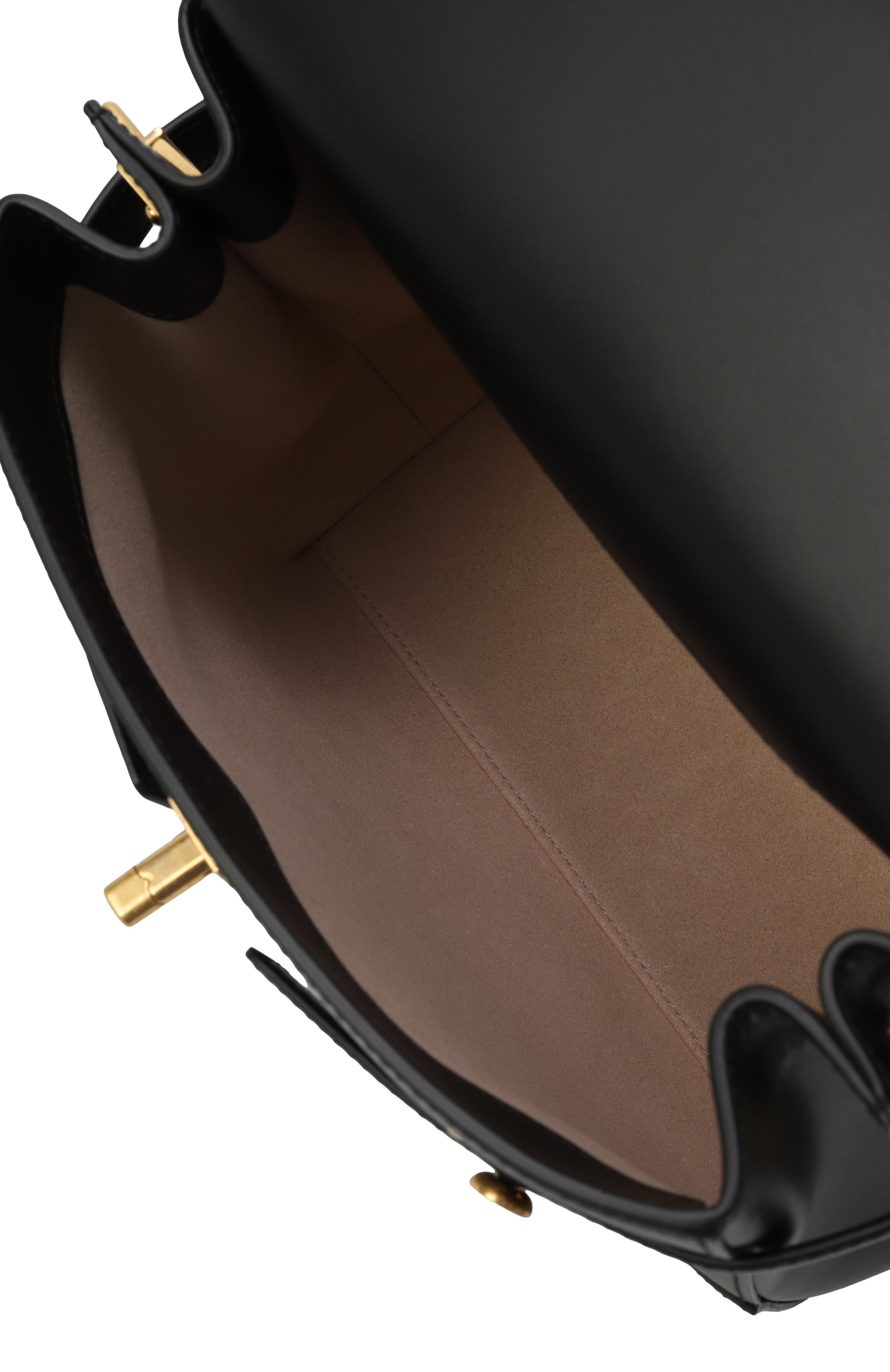 Сумка b-buzz 23 BALMAIN черного цвета по цене 219000 руб., арт. DN1DB526/LAVE, фото 5 Сумка b-buzz 23 BALMAIN, арт. DN1DB526/LAVE, фото 5