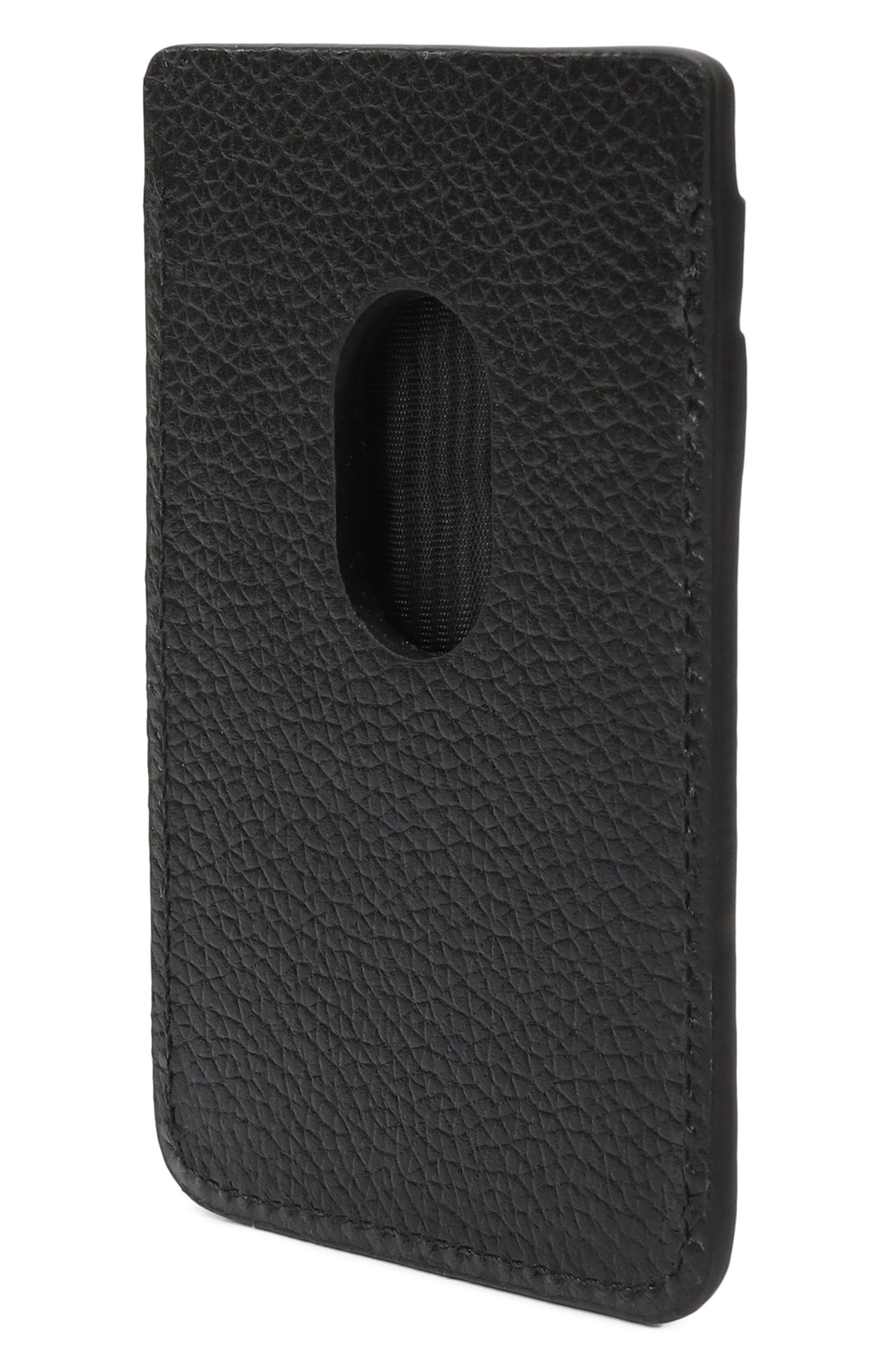 Кожаный футляр для кредитных карт BALENCIAGA черного цвета по цене 28950 руб., арт. 675835/2AAYH, фото 2 Кожаный футляр для кредитных карт BALENCIAGA, арт. 675835/2AAYH, фото 2