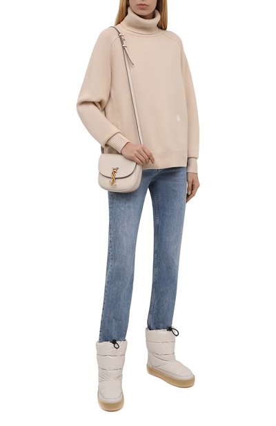 Утепленные сапоги zerik ISABEL MARANT белого цвета по цене 66050 руб., арт. ZERIK/B00729-21A027S, фото 2 Утепленные сапоги zerik ISABEL MARANT, арт. ZERIK/B00729-21A027S, фото 2