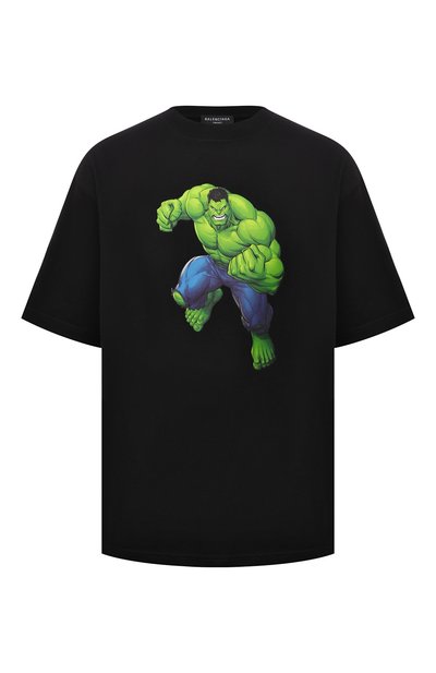 Хлопковая футболка BALENCIAGA, арт. 612966/TLV59, фото 1