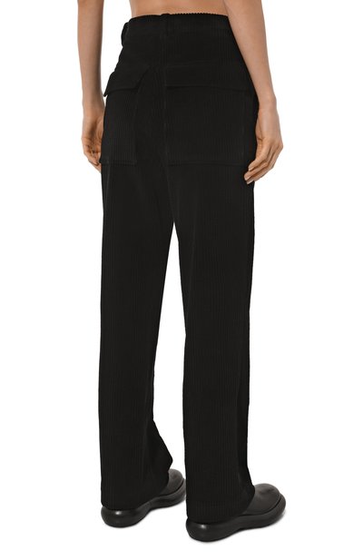 Вельветовые брюки JIL SANDER черного цвета по цене 149000 руб., арт. J40KA0233-J45256, фото 4 Вельветовые брюки JIL SANDER, арт. J40KA0233-J45256, фото 4