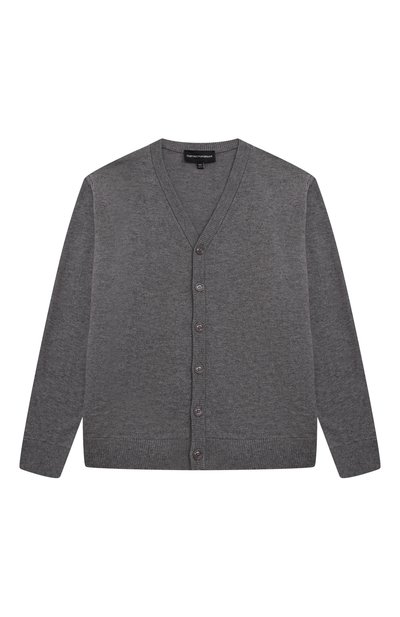 Кардиган из хлопка и шерсти EMPORIO ARMANI, арт. 8N4E78/4M16Z