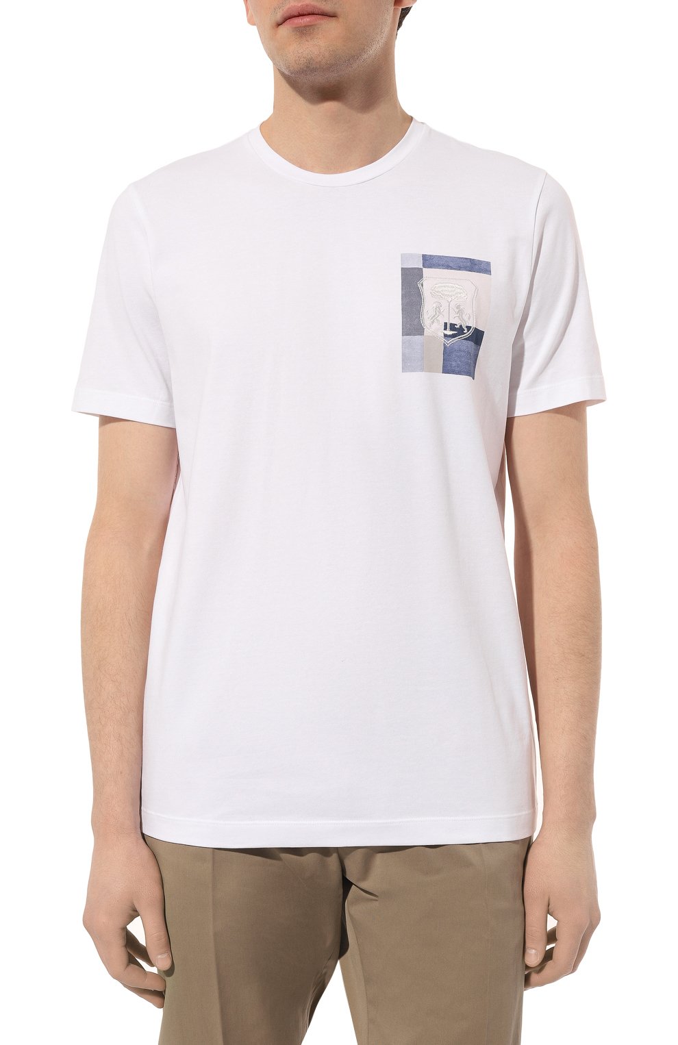 Хлопковая футболка CORNELIANI, арт. 93G587-9325035, фото 3