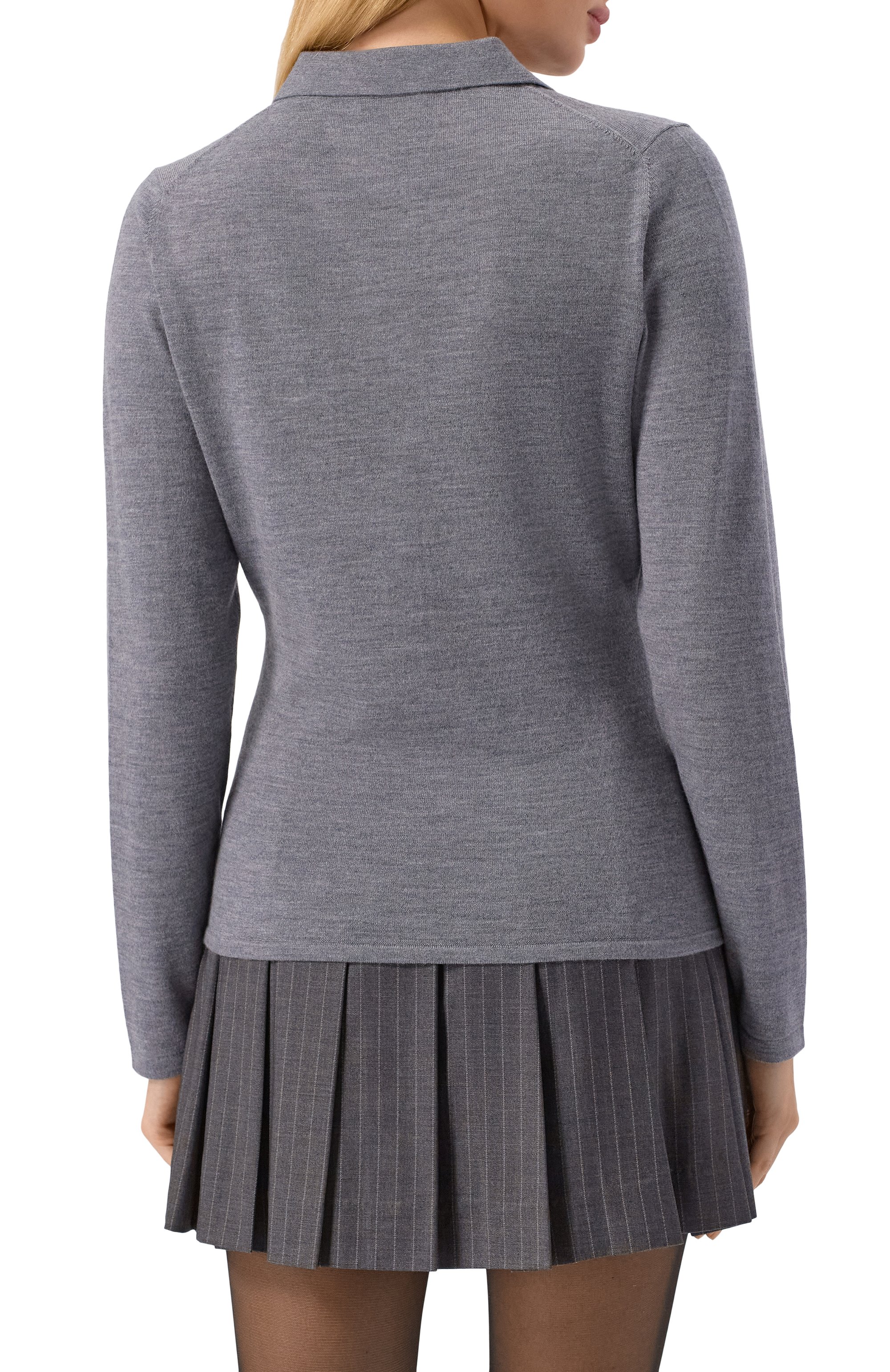 Шерстяное поло ALLUDE, арт. 255/64015, фото 4