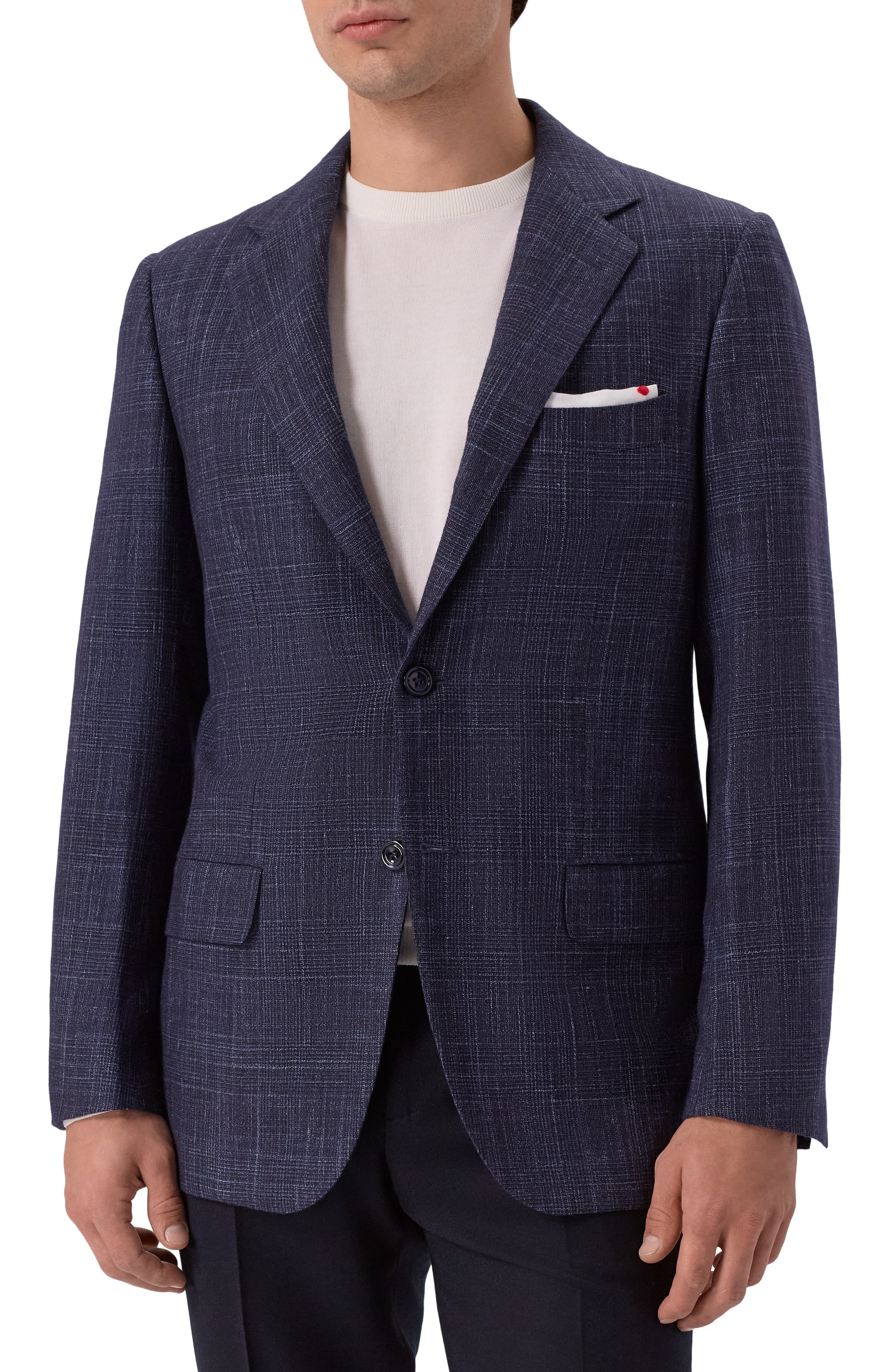 Пиджак из кашемира и шерсти KITON, арт. UA81K0103A_1, фото 4