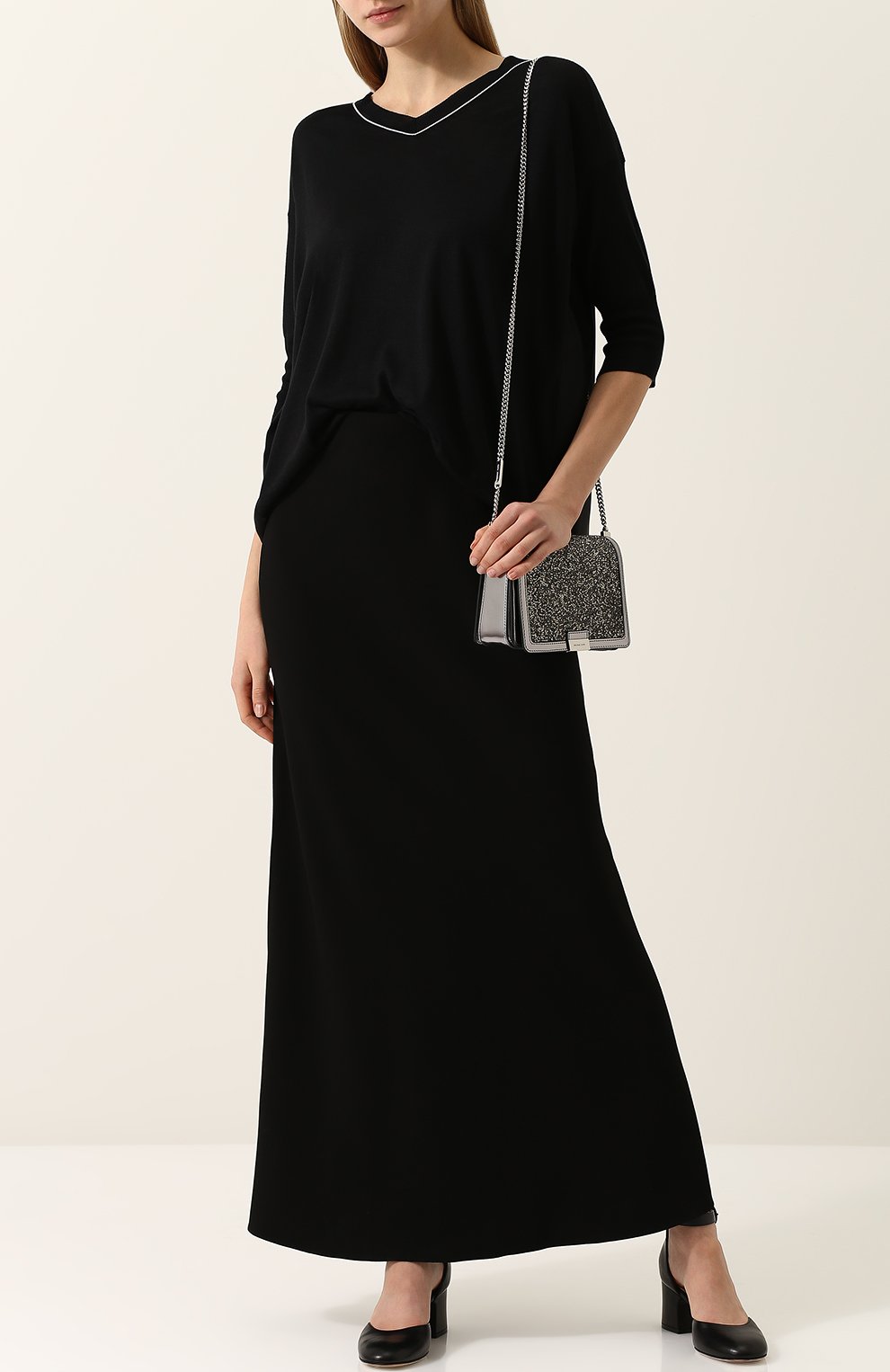 Однотонная шерстяная юбка-карандаш TEGIN, арт. SS1825, фото 2