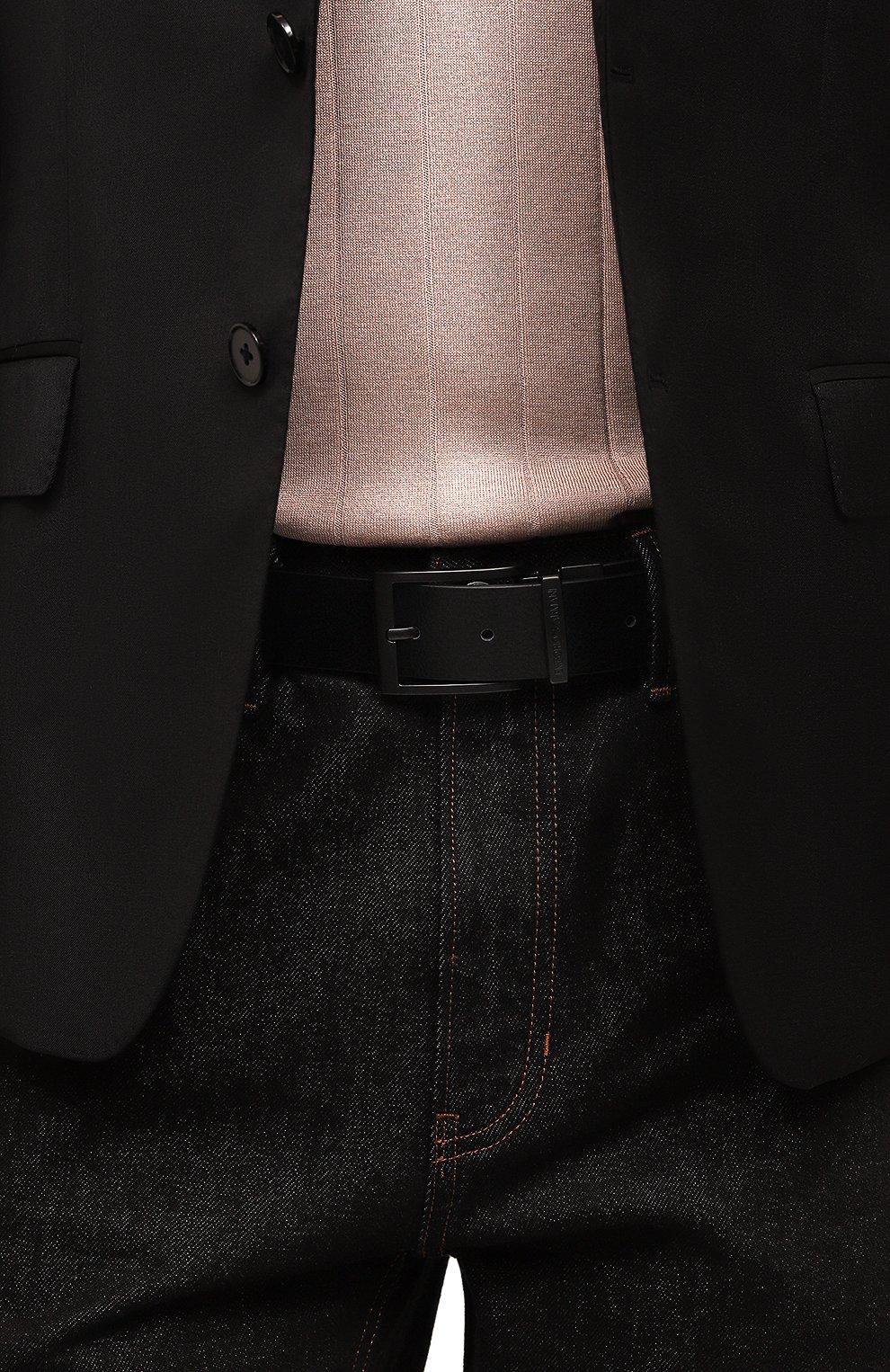 Кожаный ремень EMPORIO ARMANI, арт. Y4S195/Y739K, фото 2