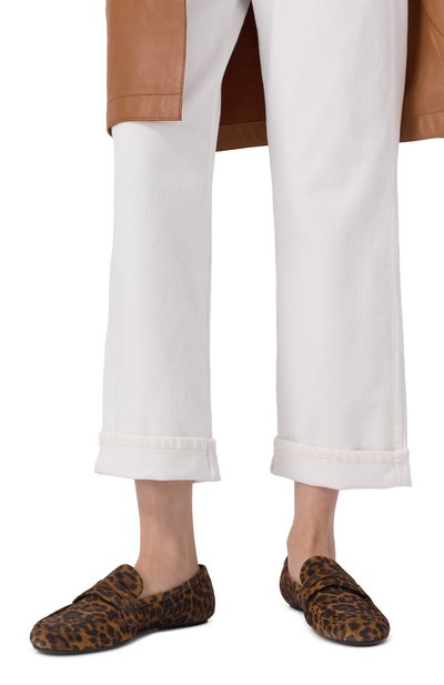 Замшевые пенни-лоферы giorgia GIANVITO ROSSI, арт. G25314.05G0M.VLULEPA, фото 3