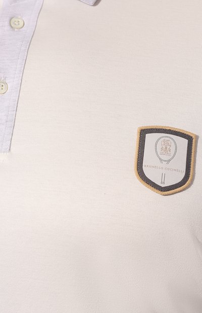 Хлопково е поло BRUNELLO CUCINELLI, арт. M0B133939T, фото 5