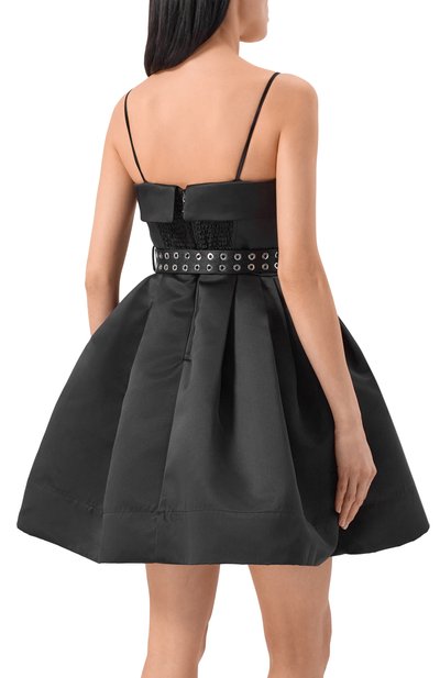 Атласное платье GANNI, арт. A1030437, фото 3