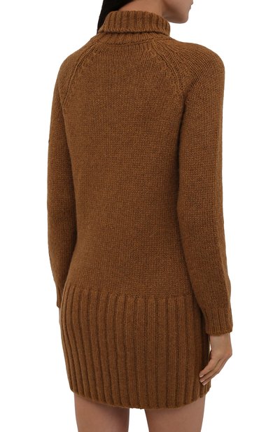 Шерстяное платье SAINT LAURENT, арт. 669584/Y75BZ, фото 4