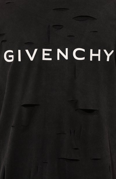 Хлопковая футболка GIVENCHY, арт. BM71GL3Y9W, фото 5