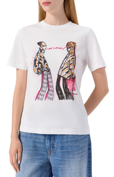 Хлопковая футболка MISSONI, арт. DS25WL03/BJ00PB, фото 3