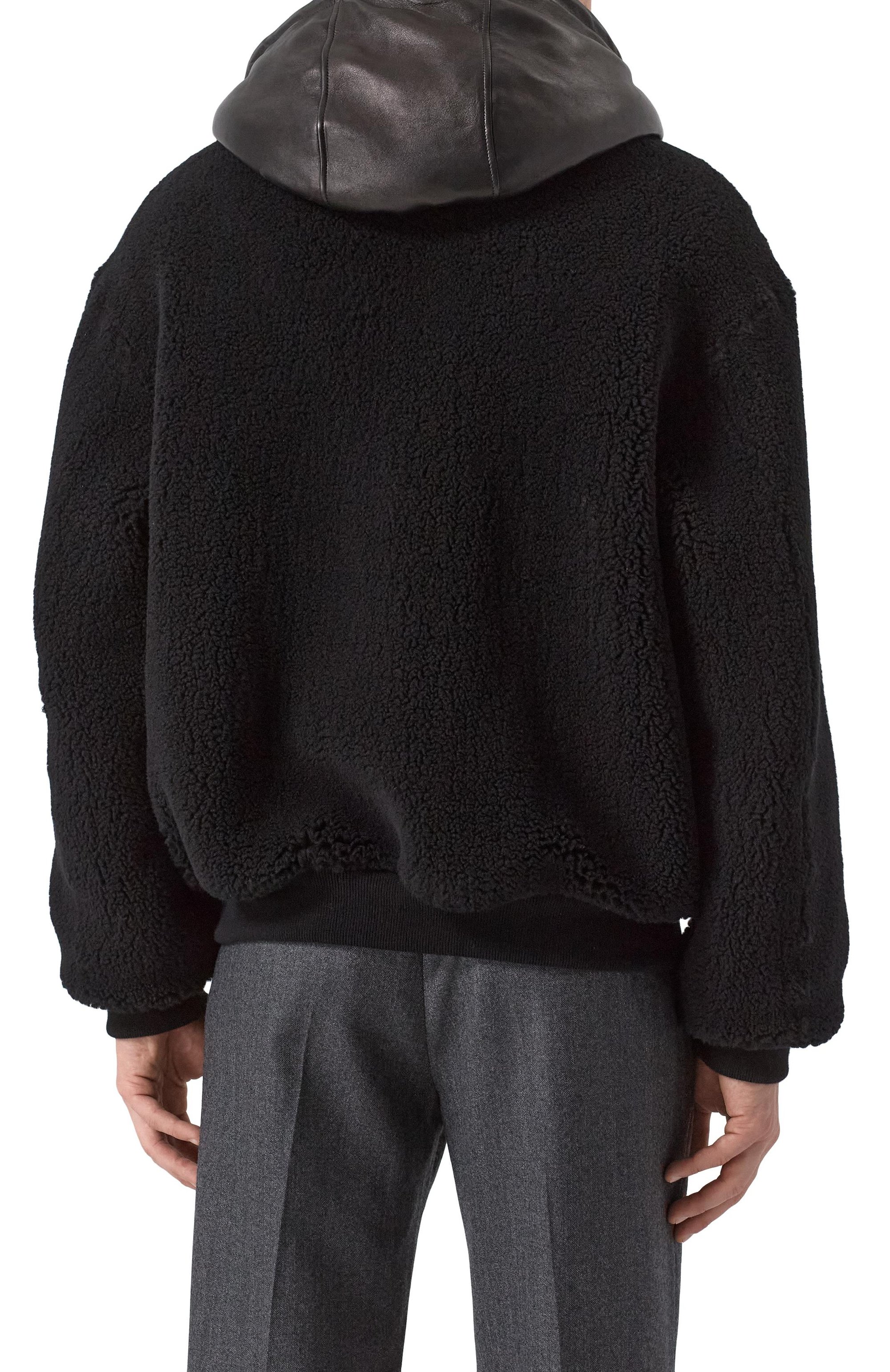 Бомбер из кашемира и шелка MVST черного цвета по цене 456500 руб., арт. TXECK-ES4390/LC1637, фото 4 Бомбер из кашемира и шелка MVST, арт. TXECK-ES4390/LC1637, фото 4