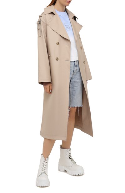 Хлопковая футболка ALEXANDERWANG.T, арт. 4CC2211185, фото 2