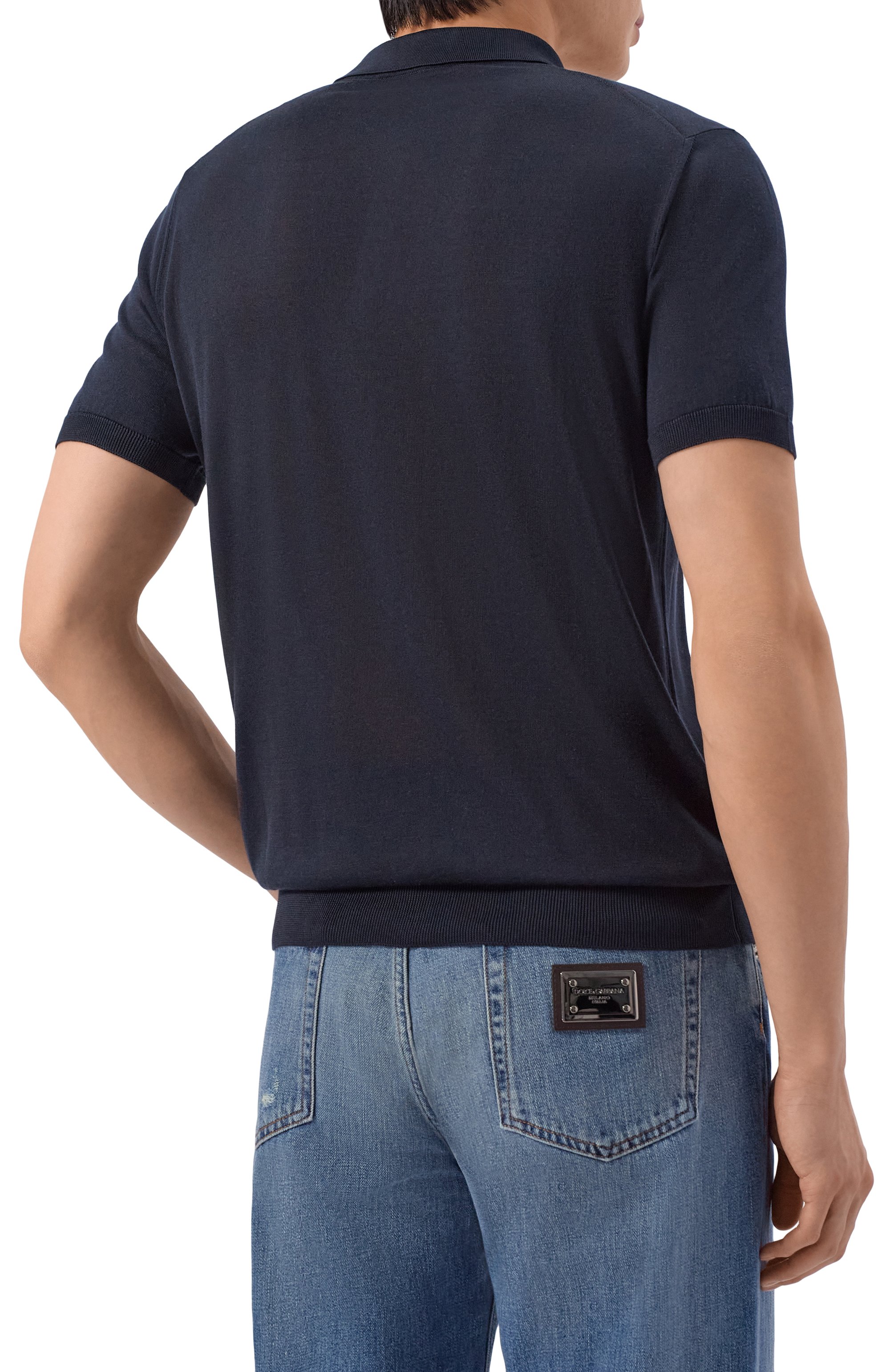 Шелковое поло CORNELIANI, арт. 27M902/2725107, фото 4