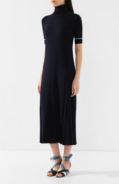 Платье из смеси шелка и хлопка LORO PIANA, арт. FAL0183, фото 3