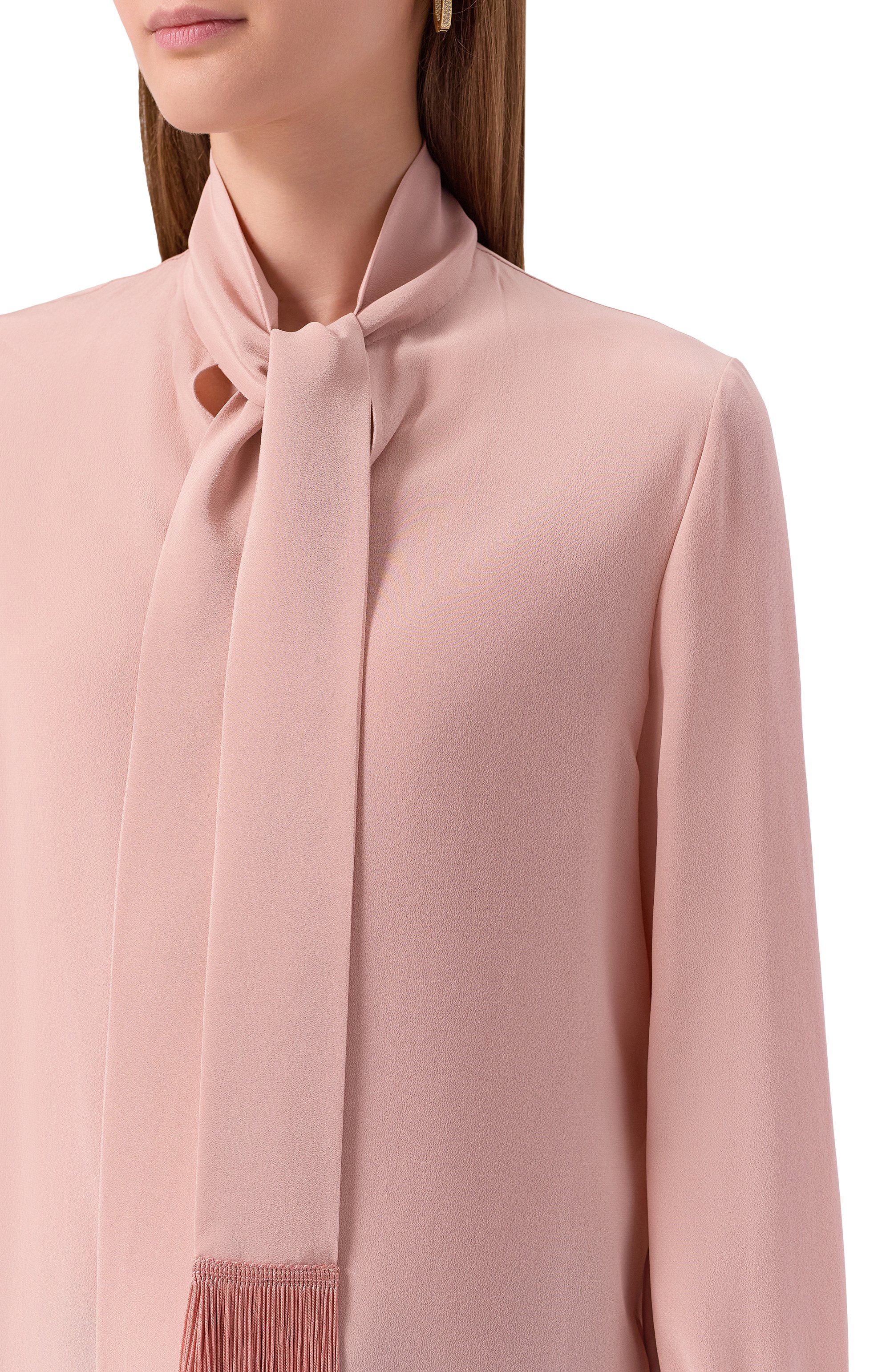 Шелковая блузка VALENTINO, арт. 7B3AEAV2/21B, фото 5