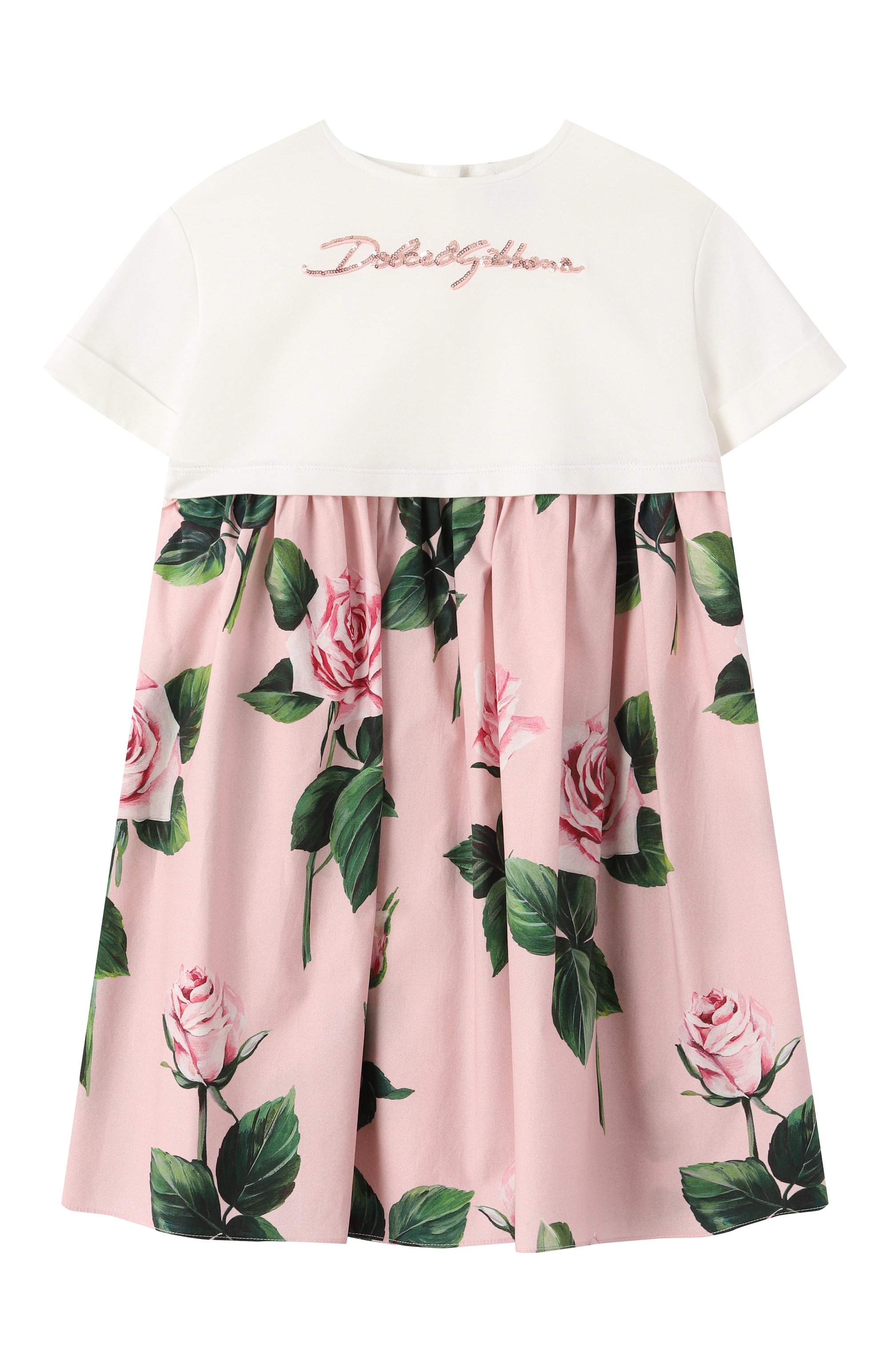 Хлопковое платье DOLCE & GABBANA, арт. L5JD9R/G700S/2-6, фото 1