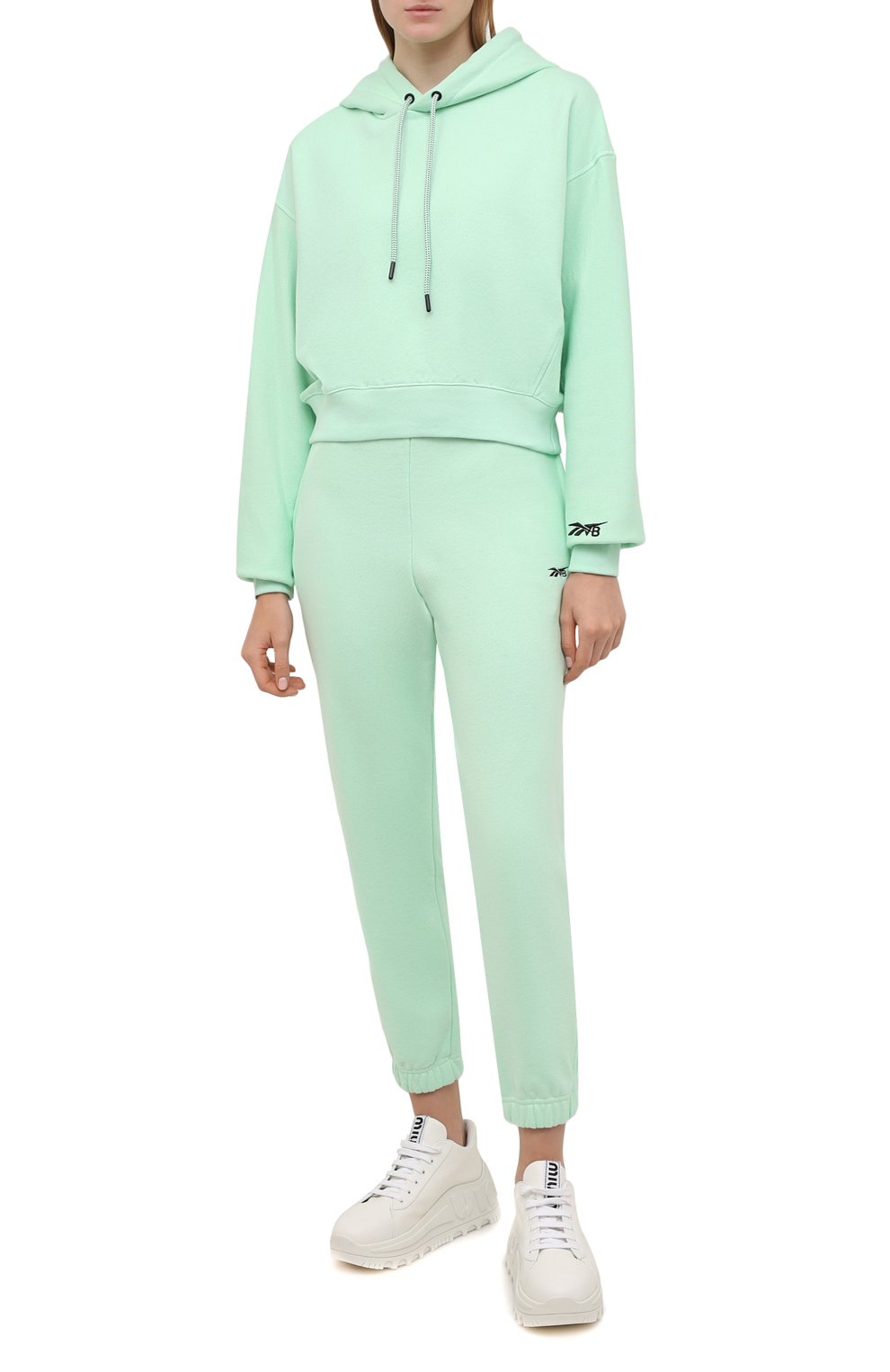 Хлопковое худи reebok x victoria beckham REEBOK, арт. H30278, фото 2