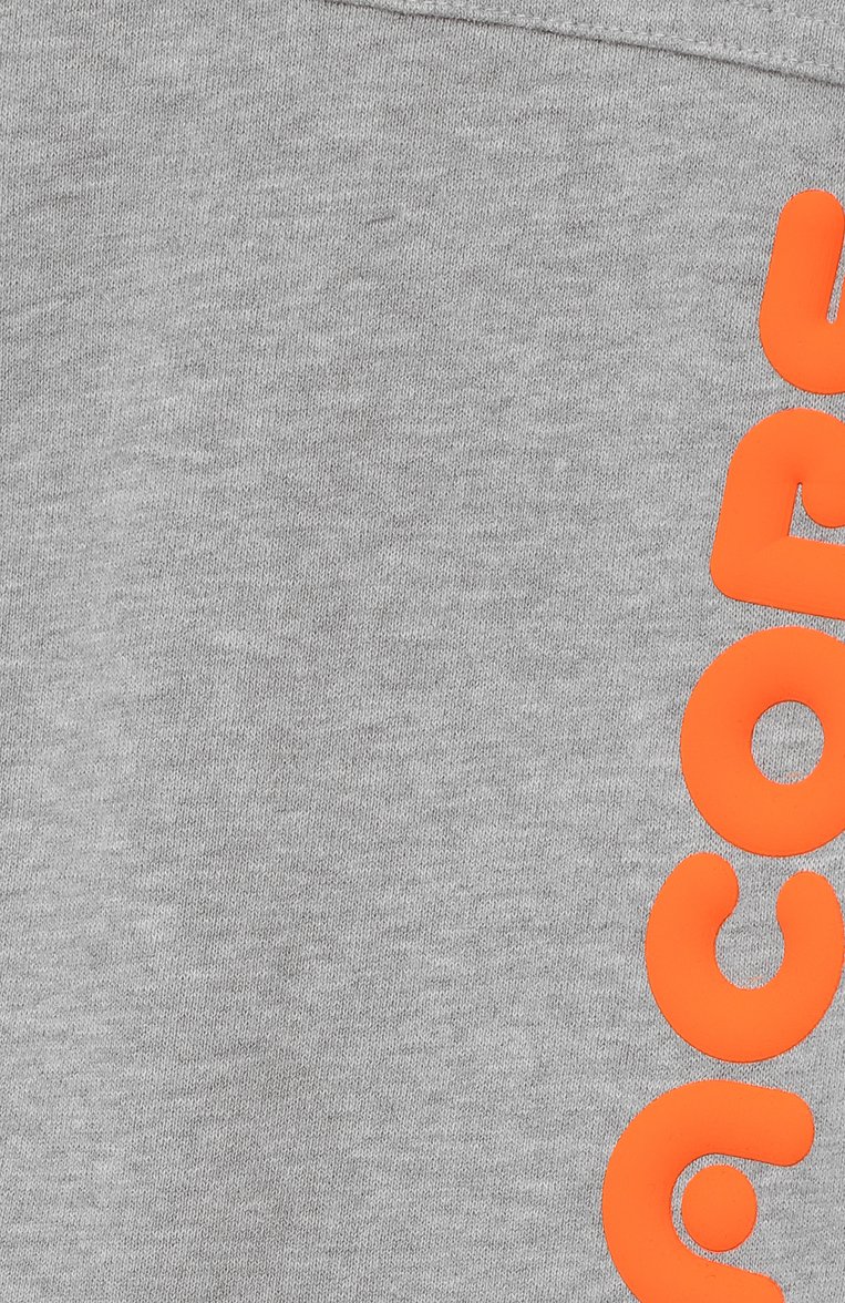 Детские хлопковые джоггеры MARC JACOBS (THE) серого цвета, арт. W24196/6A-12A | Фото 3 (Статус проверки: Проверена категория; Материал внешний: Хлопок; Мальчики Кросс-КТ: Джоггеры-одежда; Региональные ограничения белый список (Axapta Mercury): RU; Нос: Не проставлено)