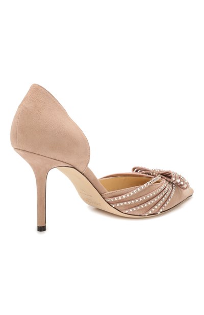 Замшевые туфли kaitence 85 JIMMY CHOO, арт. KAITENCE 85/DH0, фото 4